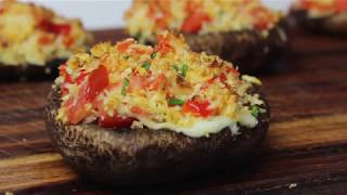 How to Make Stuffed Portobello Mushrooms [upl. by Nosirrag177]