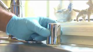 Sink Air Gap Replacment Plumbing Video [upl. by Ahsiem]