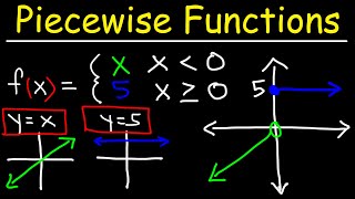 Graphing Piecewise Functions  Precalculus [upl. by Atilrahc]