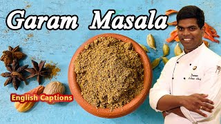 How to Make Garam Masala at Home  Graram Masala Recipe in Tamil  CDK 208  Chef Deenas Kitchen [upl. by Alfred758]