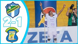 Comunicaciones vs Mixco 21 GOLES y RESUMEN  Clausura J1 [upl. by Ahens]