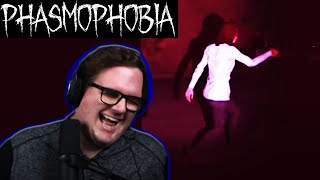 The SCARIEST Giggle  Phasmophobia wmarkiplier LordMinion777 and jacksepticeye [upl. by Marley]