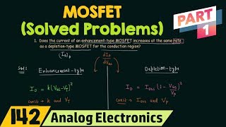 MOSFET Solved Problems Part 1 [upl. by Fu]