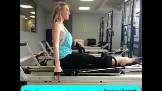 Pilates Reformer Workout Beginner Friendly [upl. by Roht367]