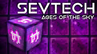 SevTech Ages of the Sky Ep 16 Age 3 Automation [upl. by Reinertson]