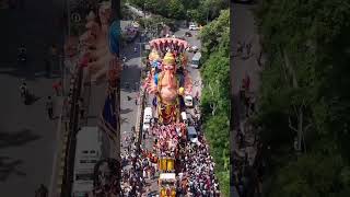 Khairathabad Ganesh Shobayatra 2024 🙏🏻viralvideo khairatabadganeshnimajjanam viralshort rk [upl. by Etteuqram]