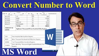 How to Convert Number into Words in MS Word in Shortcut Key  Number to word in ms word [upl. by Ranger]