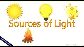 Sources of Light  Light Sources  Reflectors of Light [upl. by Seuqirdor330]