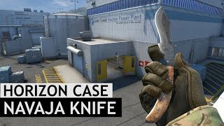 Navaja Knife Animations  Horizon Case Update  CSGO [upl. by Eigriv]