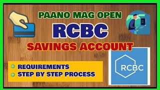 RCBC Savings Account How to Open RCBC Bank Account Online or Branch [upl. by Bandeen]