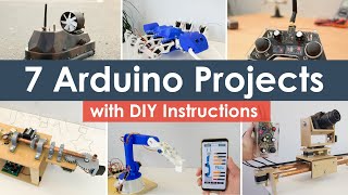 7 Arduino Projects with DIY Instructions [upl. by Mcdade]