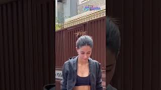 Shorts Ananya Panday Gets Spooked By A Fan Watch  Bollywood News  Ananya Panday  N18V [upl. by Artinek]