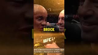 Daniel Cormiers SHOCKING Challenge to Brock Lesner [upl. by Spurgeon533]