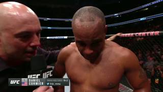 UFC 214 Daniel Cormier Octagon Interview [upl. by Augustin]