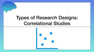 Types of Research Designs – Correlational Studies [upl. by Nahtnanhoj]