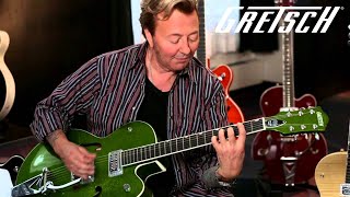 Gretsch 6120SH Brian Setzer Green Sparkle Hot Rod  Featured Demo  Gretsch Guitars [upl. by Naraj]