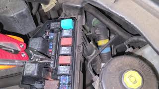 2009 Honda Accord Starter Relay amp Fuses [upl. by Eduino]