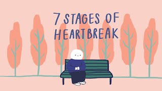 The 7 Stages of Grieving a Heartbreak [upl. by Perkin252]