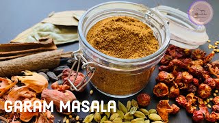 Punjabi Garam Masala Recipe  Homemade indian Garam Masala [upl. by Ynnig]