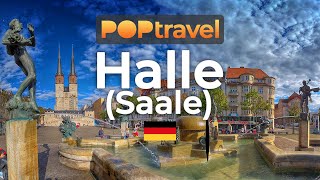 Walking in HALLE Saale  Germany 🇩🇪  4K 60fps UHD [upl. by Dyolf348]