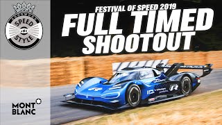 Festival of Speed 2019 Full Timed Shootout [upl. by Millburn]