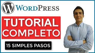 Cómo crear una Página Web en 15 SIMPLES pasos  Tutorial Wordpress para principiantes [upl. by Alexandria]