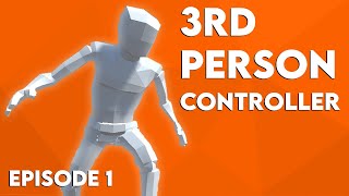 3RD PERSON CONTROLLER in Unity  Input System [upl. by Kippar181]