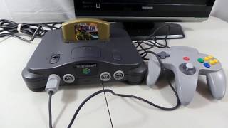 Nintendo 64 Console  How Do I Hook Up The N64 To My TV  Step By Step Instructions [upl. by Ninaj]