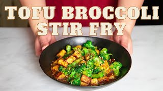 CRISPY TOFU  tofu recipes  tofu and broccoli recipe [upl. by Ainerol]