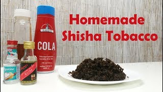 Homemade Shisha Tobacco  Rum and cola flavor [upl. by Camus]