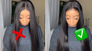 How To Make Your Closure Wig Look Like A Frontal  Affordable AliExpress Hair Cynosure Hair [upl. by Ikairik]