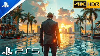 MIAMI PS5 Immersive ULTRA Realistic Graphics Gameplay 4K60FPS Hitman 2 [upl. by Towroy42]