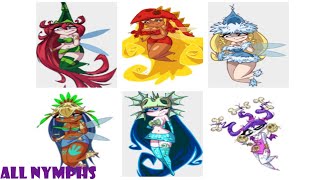 Rayman Origins All Nymphs And Their PowersIn 2020 [upl. by Feirahs]