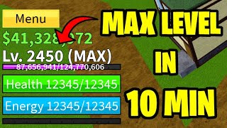 HOW TO GET MAX LEVEL SUPER FAST GLITCH [upl. by Nomzed]