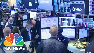 Stock Trading Halted After Markets Plunge At Market Open  NBC News [upl. by Lau]