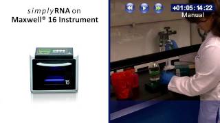 simplyRNA on Maxwell® 16 vs Manual RNA Extraction [upl. by Zamir]