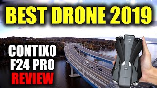 BEST DRONE OF 2019  Contixo F24 Pro Drone Review [upl. by Levana]