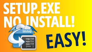 How to Extract most Setup EXE Files without having to install INNOEXTRACT TUTORIAL [upl. by Sherl]