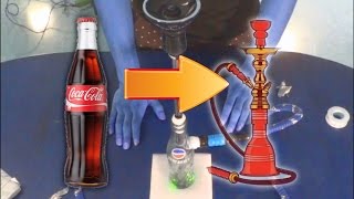 DIY shishahookah from Cola bottle EASY how to [upl. by Abramson]