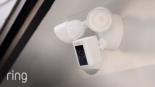 Introducing the Ring Floodlight Cam Wired Plus  Ring [upl. by Anihsat]