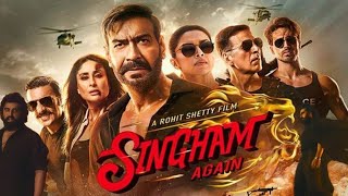 Singham Again Movie in Hindi 2025  Singham Ajay Devgan  Akshay Kumar Tiger Shroff Deepika [upl. by Refinne]