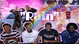 AMERICANS REACT Aitch x AJ Tracey  Rain Feat Tay Keith Official Video [upl. by Rats]