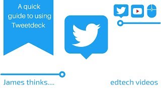 A quick guide to using Tweet deck [upl. by Debor389]