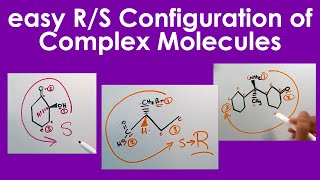 Easy RS Configuration of Complex Molecules [upl. by Enelad580]