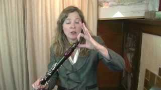 Clarinet Lesson Double Lip Embouchure [upl. by Aicenaj115]