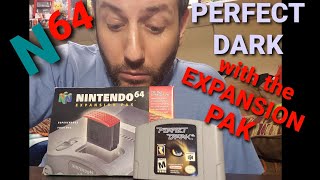 Perfect Dark N64 Expansion Pak Compatibility [upl. by Yniffit]