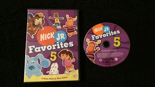 Opening To Nick Jr Favorites Volume 5 2007 DVD [upl. by Maure]