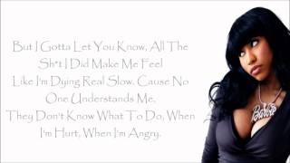 Nicki Minaj  Autobiography Lyrics Video [upl. by Middle]