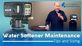 Water Softener Maintenance 101 [upl. by Pitchford775]