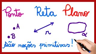 PONTO RETA e PLANO [upl. by Notle]